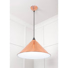 White Gloss Hockley Pendant in Copper | From The Anvil - Hockley - From The Anvil - Yester Home
