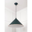White Gloss Hockley Pendant in Dingle | From The Anvil-Hockley-Yester Home