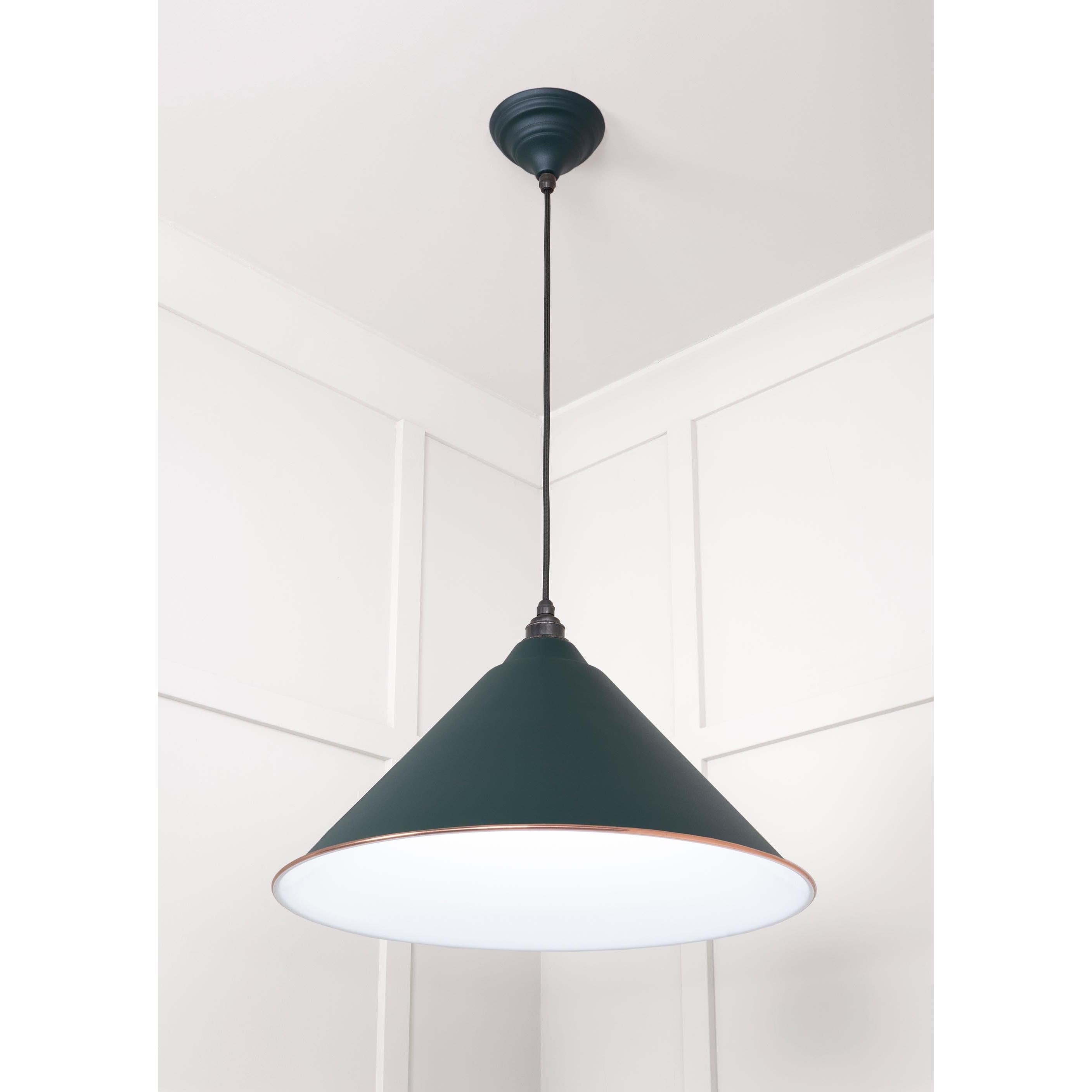 White Gloss Hockley Pendant in Dingle | From The Anvil - Hockley - From The Anvil - Yester Home