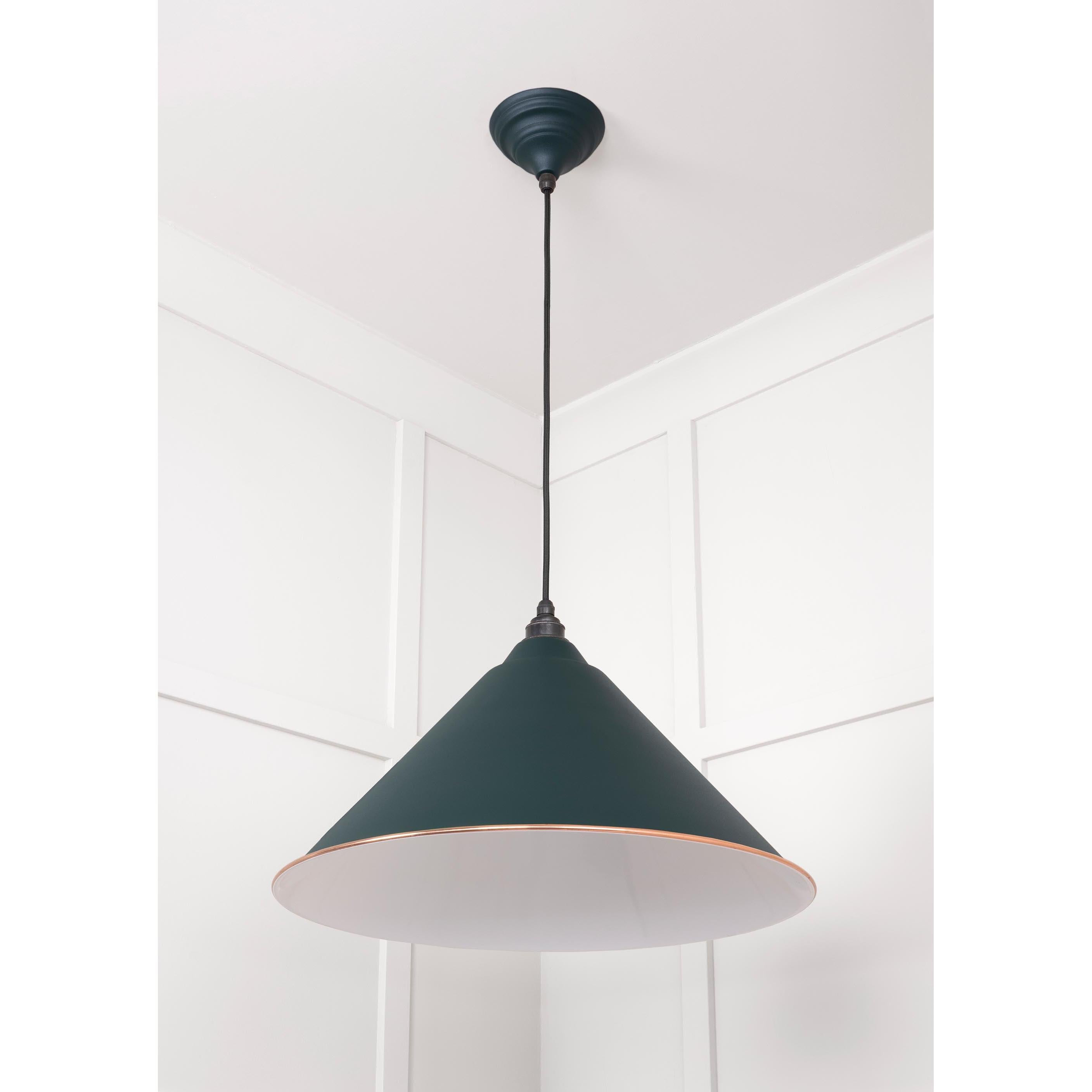 White Gloss Hockley Pendant in Dingle | From The Anvil - Hockley - From The Anvil - Yester Home