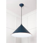 White Gloss Hockley Pendant in Dusk | From The Anvil - Hockley - From The Anvil - Yester Home