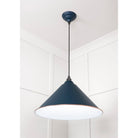 White Gloss Hockley Pendant in Dusk | From The Anvil-Hockley-Yester Home