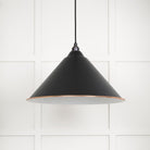 White Gloss Hockley Pendant in Elan Black | From The Anvil - Hockley - From The Anvil - Yester Home
