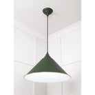 White Gloss Hockley Pendant in Heath | From The Anvil-Hockley-Yester Home