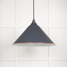 White Gloss Hockley Pendant in Slate | From The Anvil - Hockley - From The Anvil - Yester Home