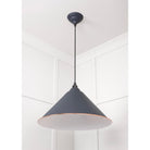 White Gloss Hockley Pendant in Slate | From The Anvil - Hockley - From The Anvil - Yester Home