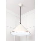 White Gloss Hockley Pendant in Teasel | From The Anvil - Hockley - From The Anvil - Yester Home