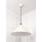 White Gloss Hockley Pendant in Teasel | From The Anvil - Hockley - From The Anvil - Yester Home