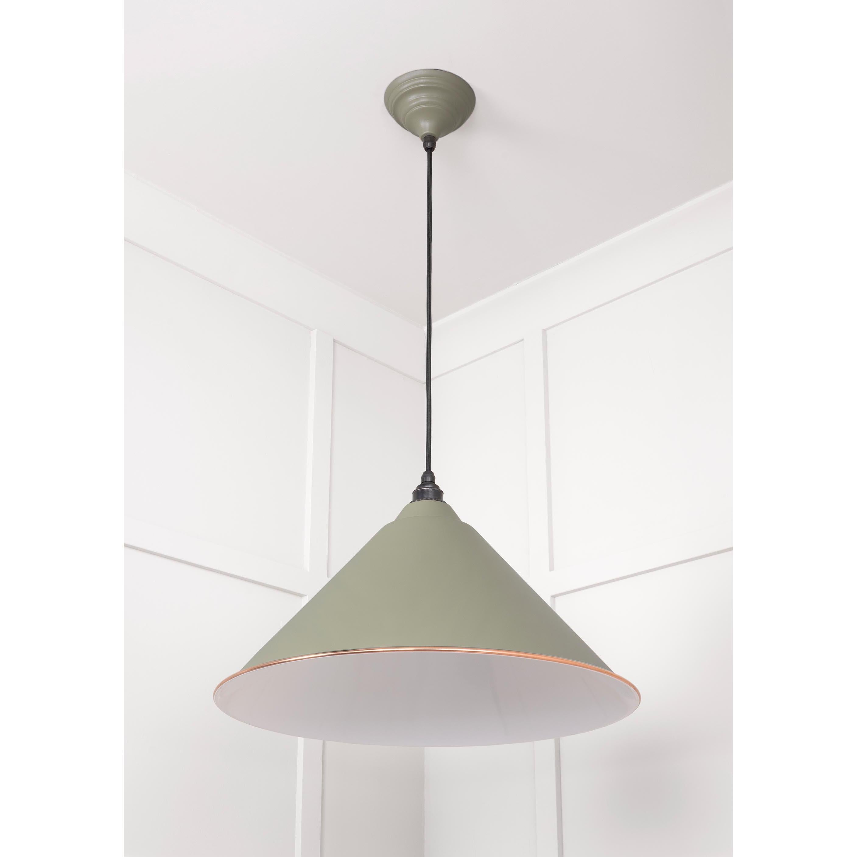 White Gloss Hockley Pendant in Tump | From The Anvil - Hockley - From The Anvil - Yester Home