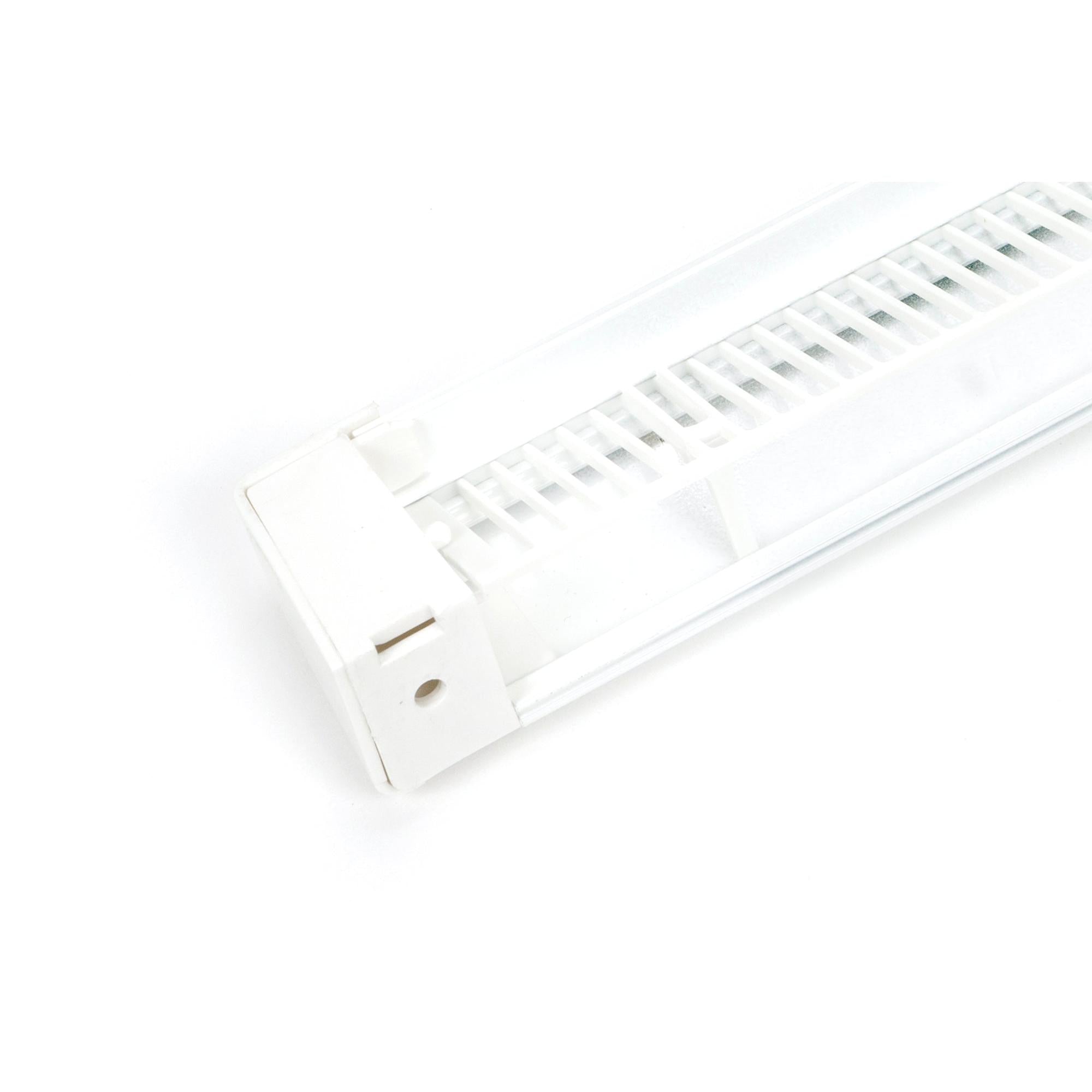 White HF Canopy 303mm x 24mm | From The Anvil - Window Ventilation - From The Anvil - Yester Home