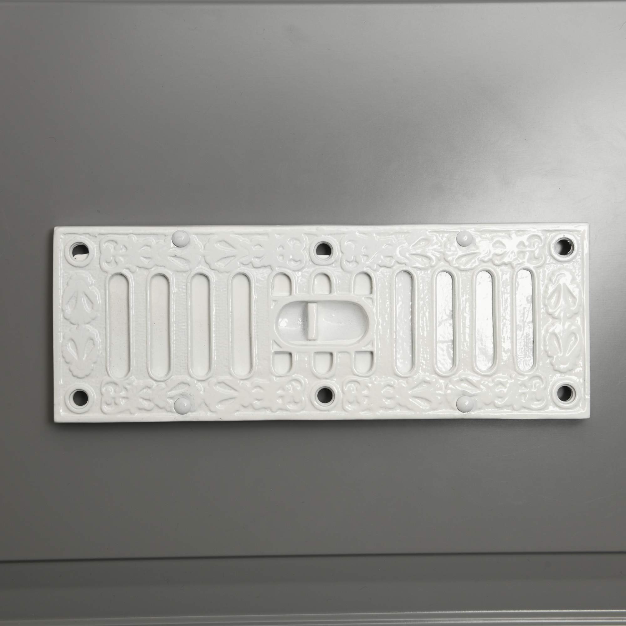 White Kenrick Hit & Miss Air Vent · 9 x 3 Inch ·-Air Vents-Yester Home