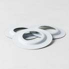 White Metal Shade Ring Reducer-Component Parts-Yester Home