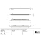 White Trimvent 90 Hi Lift Vent 300mm x 22mm | From The Anvil - Window Ventilation - From The Anvil - Yester Home