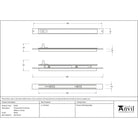 White Trimvent 90 Hi Lift Vent 300mm x 22mm | From The Anvil-Window Ventilation-Yester Home