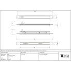 White Trimvent 90 Hi Lift Vent 425mm x 22mm | From The Anvil - Window Ventilation - From The Anvil - Yester Home