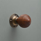 Wooden Beehive Mortice/Rim Door Knob Set - Mortice Knobs - Yester Home - Yester Home