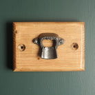 Wooden Wall Mounted Bottle Opener-Bottle Openers-Yester Home