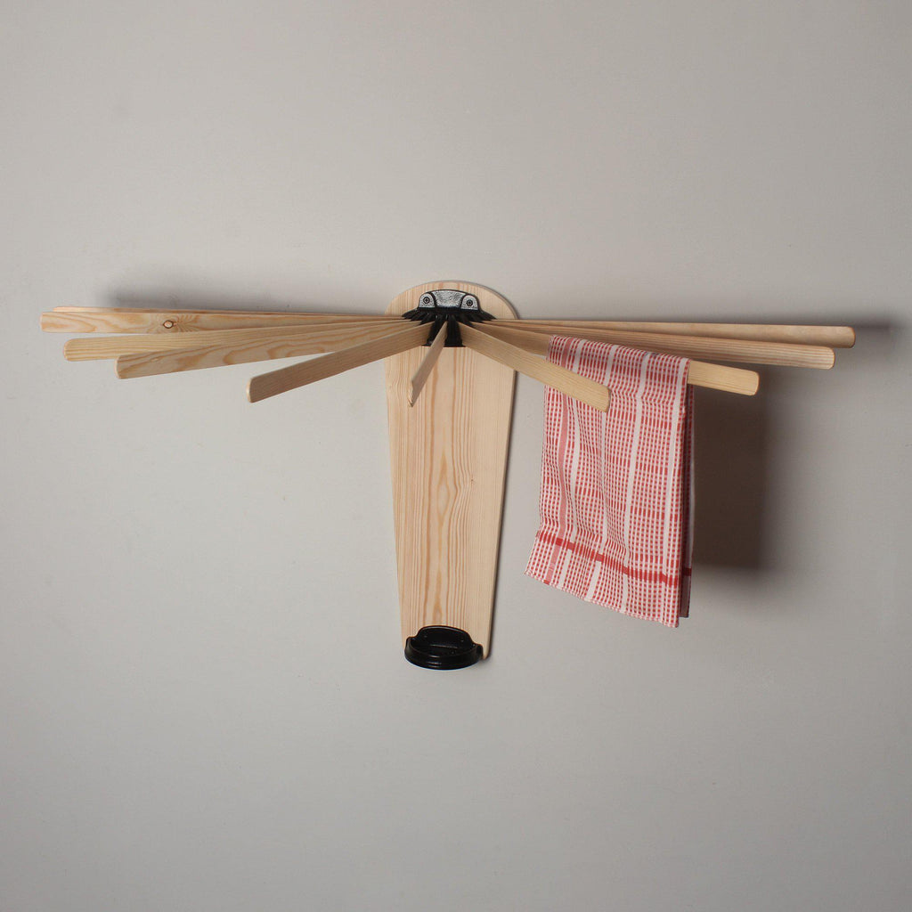 Wooden Wall Mounted Clothes Dryer-Clothes Airer-Yester Home