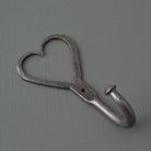 Wrought Iron Love Heart Hook · Iron · - Coat Hooks - Yester Home - Yester Home