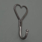 Wrought Iron Love Heart Hook · Iron · - Coat Hooks - Yester Home - Yester Home