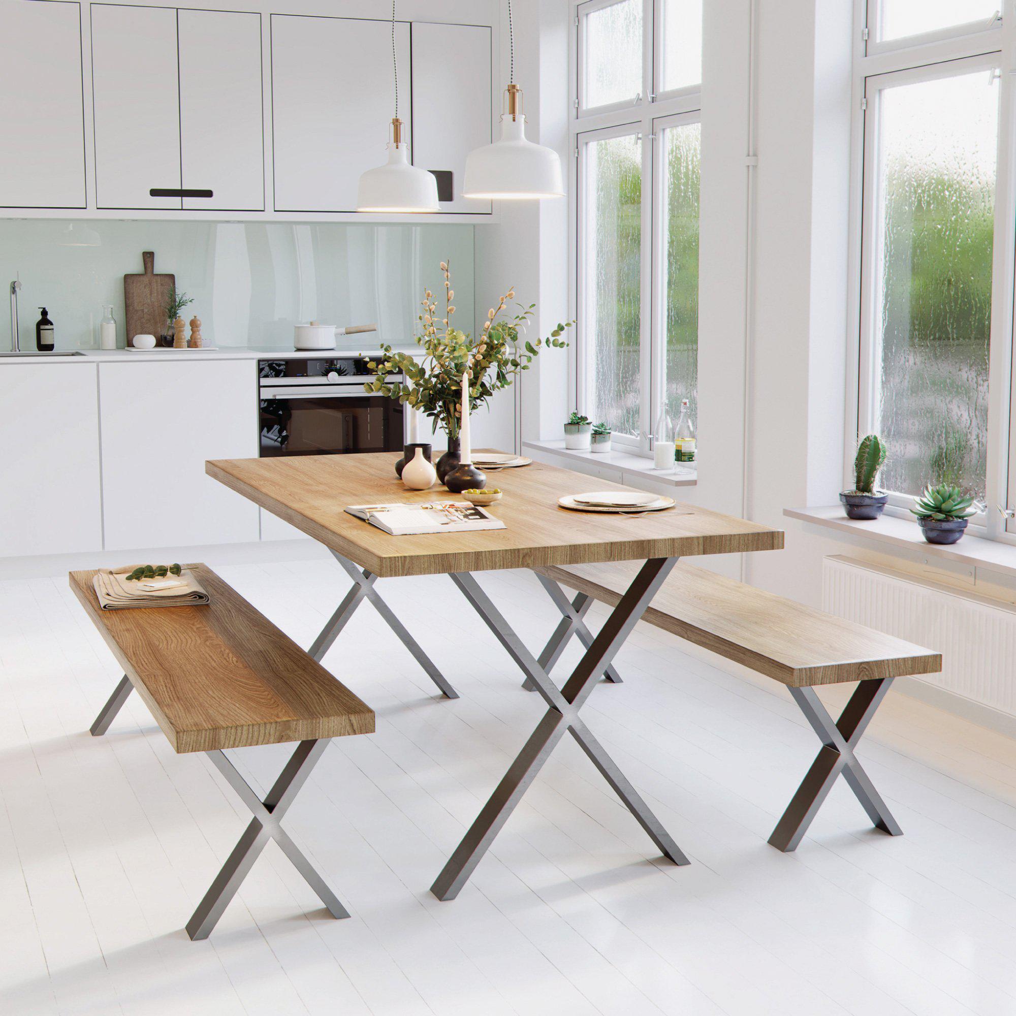 X-Frame Industrial Legs-Industrial Legs-Yester Home