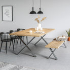 X-Frame Industrial Legs-Industrial Legs-Yester Home