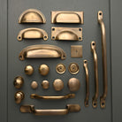 Light Aged Brass Cupboard Handles - Cabinet Knobs - Yester Home - Yester Home