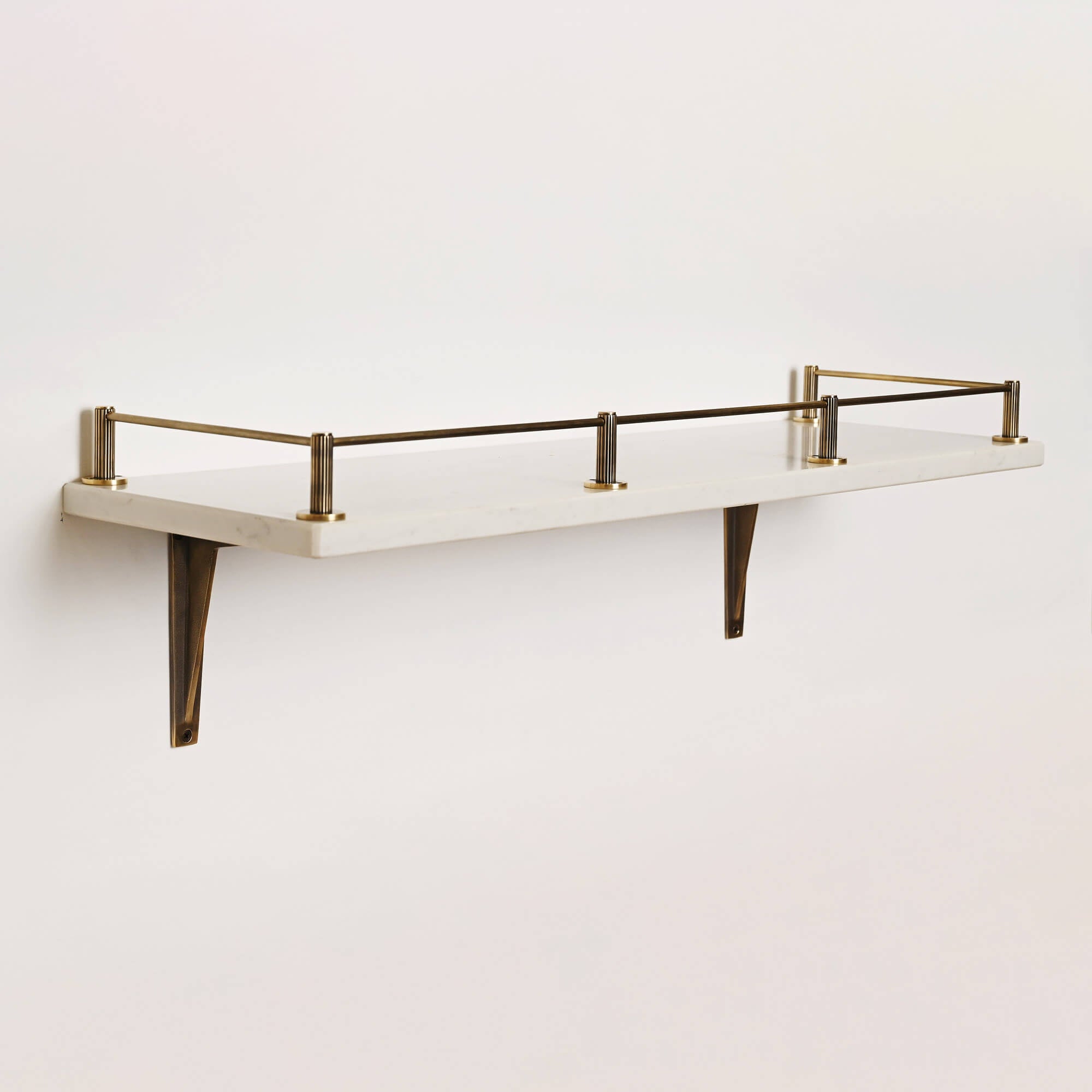 Claverley Gallery Shelf Rail | Aged Brass - Gallery Rails - Yester Home - Yester Home