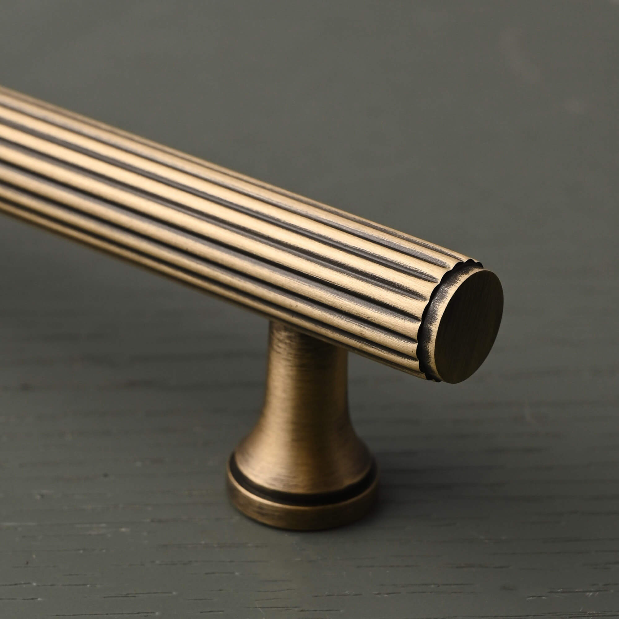 Claverley Cupboard Handles | Aged Brushed Brass - Cabinet Handles - Yester Home - Yester Home