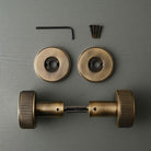 Luxe Claverley Round Solid Brass Door Knobs - Door Knobs - Yester Home - Yester Home