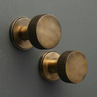 Luxe Claverley Round Solid Brass Door Knobs - Door Knobs - Yester Home - Yester Home