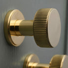 Luxe Claverley Round Solid Brass Door Knobs - Door Knobs - Yester Home - Yester Home