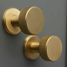Luxe Claverley Round Solid Brass Door Knobs - Door Knobs - Yester Home - Yester Home