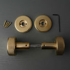 Luxe Claverley Round Solid Brass Door Knobs - Door Knobs - Yester Home - Yester Home