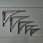 Ironbridge Iron Shelf Brackets | 4.5/6/7/8/10" - Brass Shelf Brackets - Yester Home - Yester Home