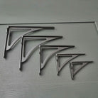Ironbridge Iron Shelf Brackets | 4.5/6/7/8/10" - Brass Shelf Brackets - Yester Home - Yester Home