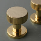 Luxe Claverley Round Solid Brass Door Knobs - Door Knobs - Yester Home - Yester Home