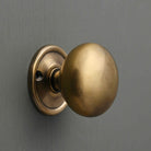 Polished Brass Mushroom Mortice/Rim Knob Set - Mortice Knobs - Yester Home - Yester Home