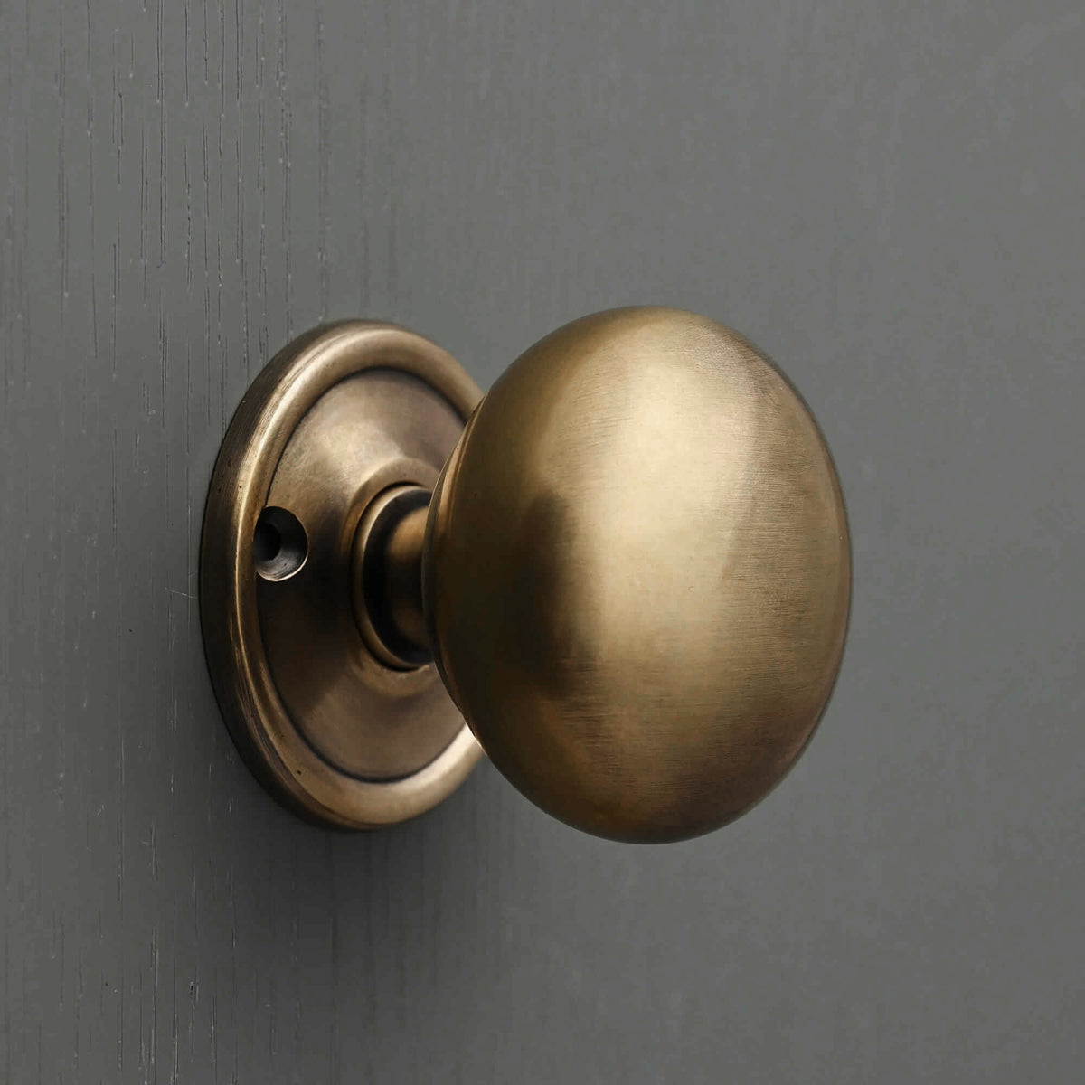 Polished Brass Mushroom Mortice/Rim Knob Set - Mortice Knobs - Yester Home - Yester Home