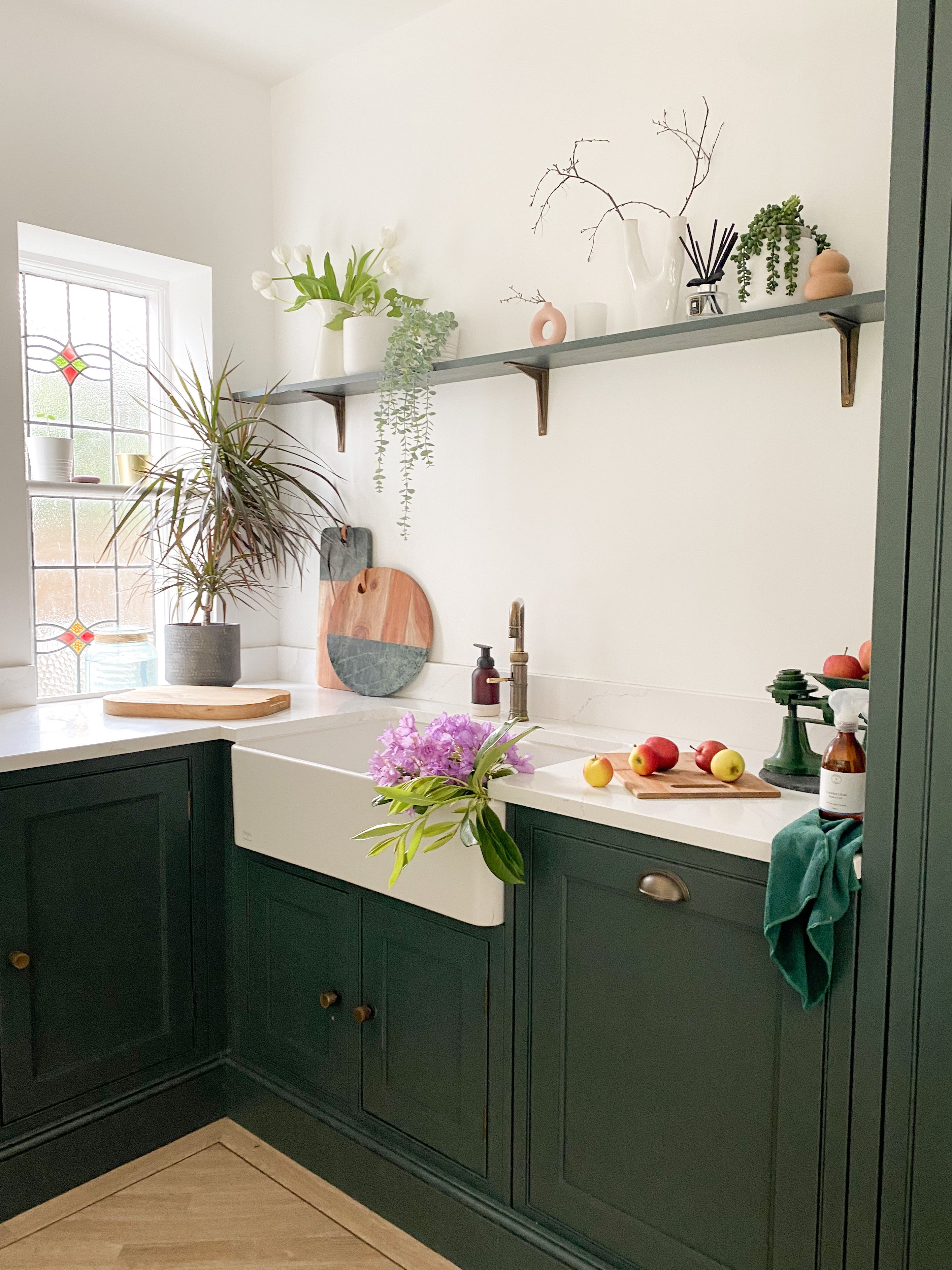 Solid Brass Shelf Brackets